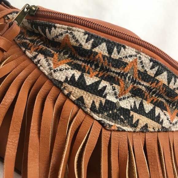 Sold -Western BoHo Faux Leather Fanny Pack S-XL - Picture 2 of 8